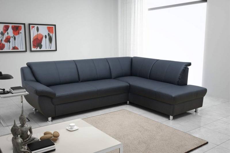 DOMO collection Ecksofa Pilar, elegant und zeitloses Design, komfortabel, bequeme Armlehnen, mit Ottomane, wahlweise mit Bettfunktion, L-Form DOMO collection Ecksofa Pilar, elegant und zeitloses Design, komfortabel, bequeme Armlehnen, mit Ottomane, wahlweise mit Bettfunktion, L-Form von DOMO collection