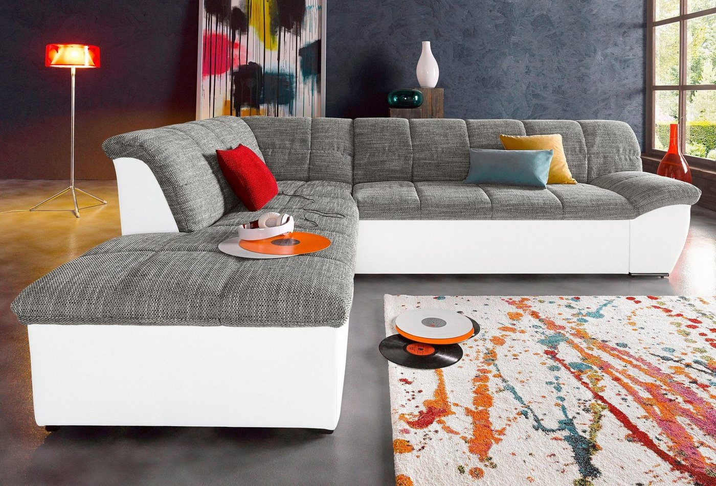 DOMO collection Ecksofa Splash L-Form, wahlweise mit Bettfunktion von DOMO collection