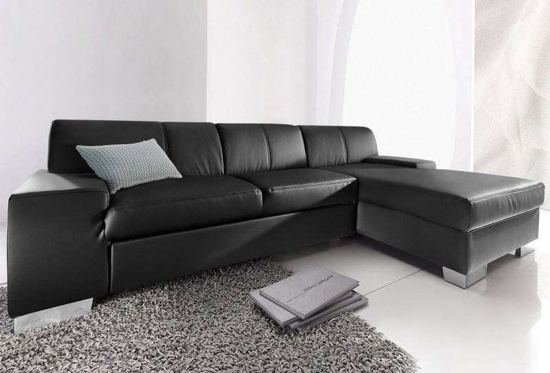 DOMO collection Ecksofa Star, zeitlose Formensprache, elegante Optik, L-Form, wahlweise mit Bettfunktion von DOMO collection