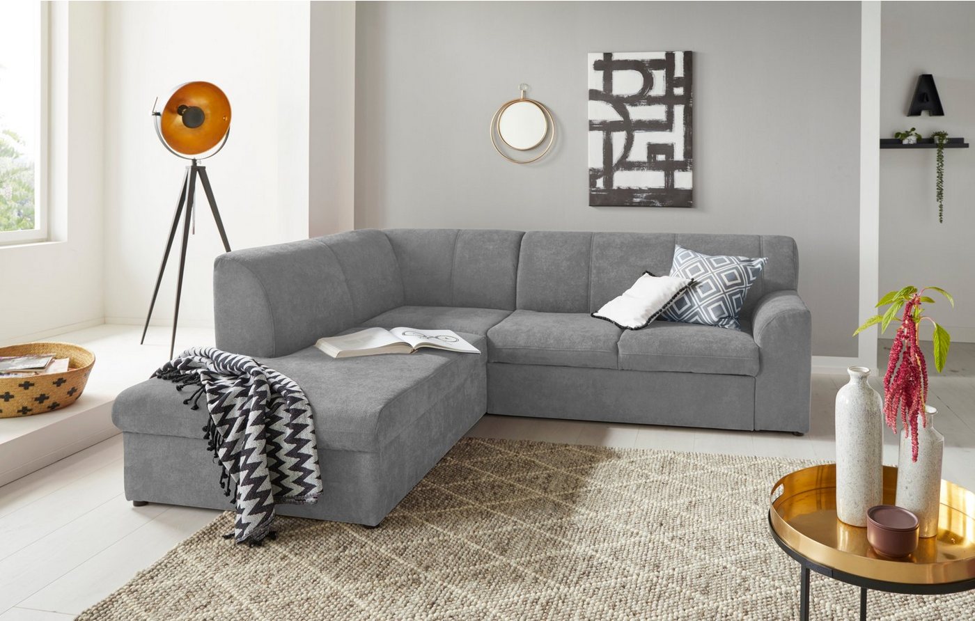 DOMO collection Ecksofa Topper, mit Ottomane, wahlweise mit Schlaffunktion von DOMO collection