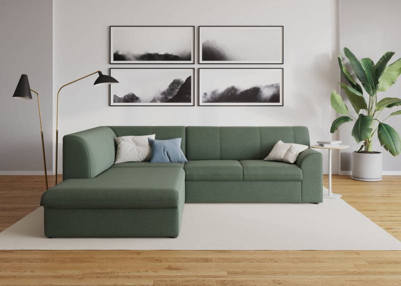 DOMO collection Ecksofa Topper L-Form, mit Ottomane, wahlweise mit Schlaffunktion von DOMO collection