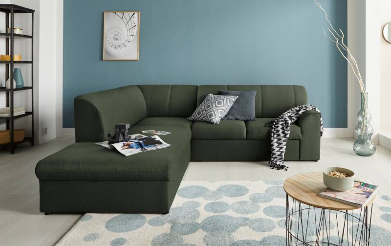 DOMO collection Ecksofa Topper L-Form, mit Ottomane, wahlweise mit Schlaffunktion von DOMO collection