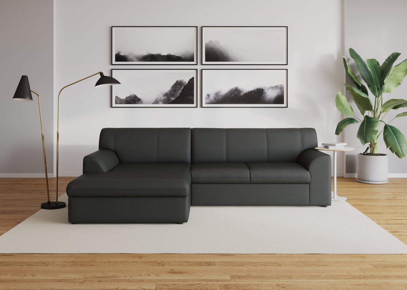 DOMO collection Ecksofa Topper, mit Recamiere, wahlweise mit Schlaffunktion von DOMO collection