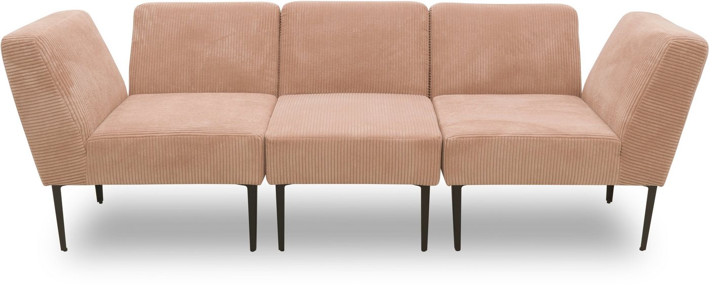 DOMO collection Sessel 700010 Lieferzeit nur 2 Wochen, auch einzeln stellbar, für individuelle Zusammenstellung eines persönlichen Sofas, Cord-Bezug von DOMO collection