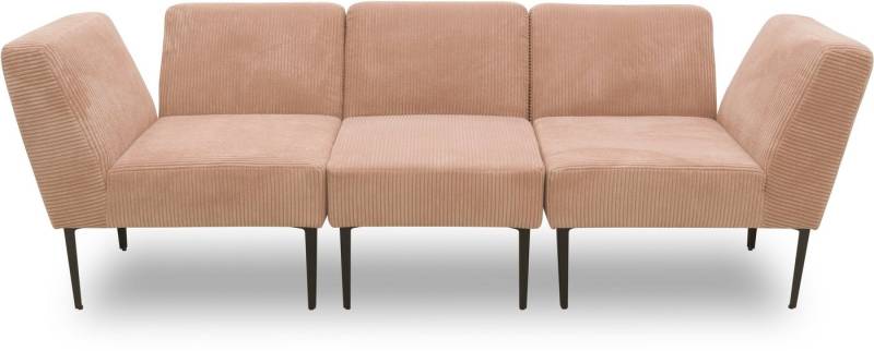 DOMO collection Sessel 700010 Lieferzeit nur 2 Wochen, auch einzeln stellbar, für individuelle Zusammenstellung eines persönlichen Sofas, Cord-Bezug von DOMO collection