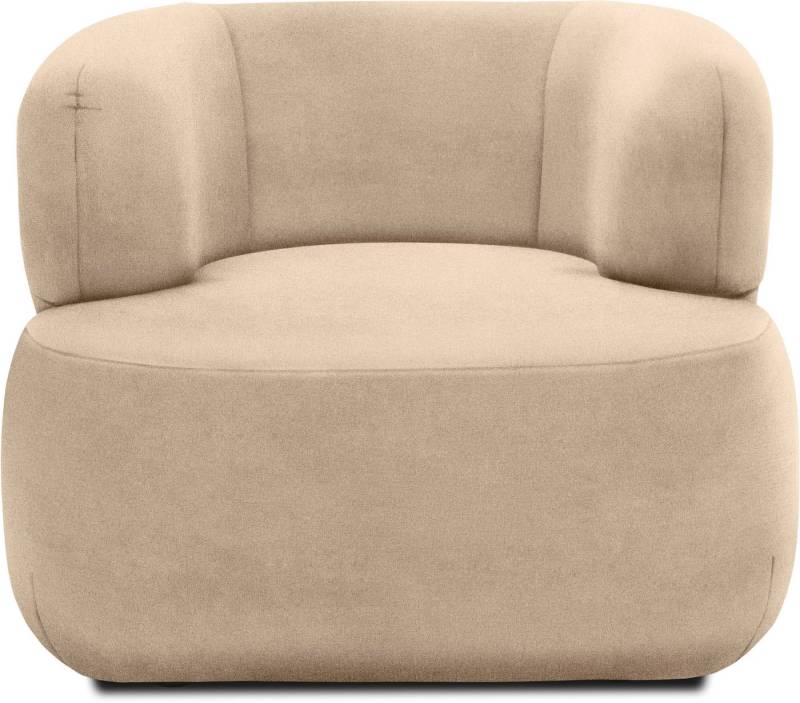 DOMO collection Sessel 800012 Designsessel, komfortabel und elegant, organische Formensprache, formschöner Polstersessel zum Relaxen und Entspannen von DOMO collection