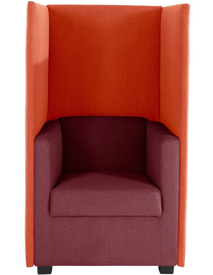 DOMO collection Sessel Kea, mit praktischem Sichtschutz, Breite 80 cm von DOMO collection
