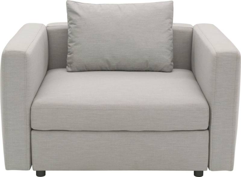 DOMO collection Sessel Solskin, individuell erweiterbar, für Garten, Terrasse, Balkon, Formschön mit losem Sitz- und Rücken-Kissen, speziell für Outdoor von DOMO collection