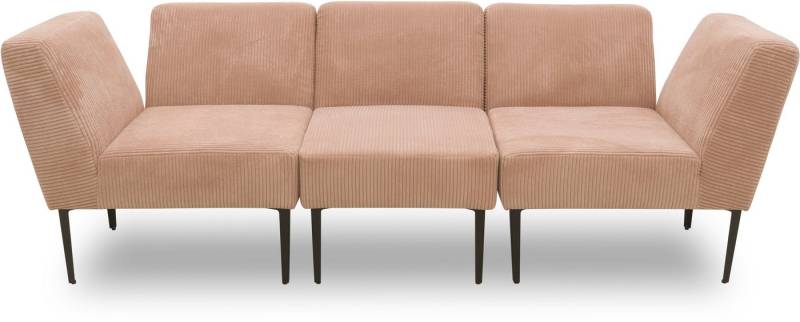 DOMO collection Sofa-Eckelement 700010 Lieferzeit nur 2 Wochen, auch einzeln stellbar, Modul - als Ecke oder Abschluss einsetzbar, Cord-Bezug von DOMO collection