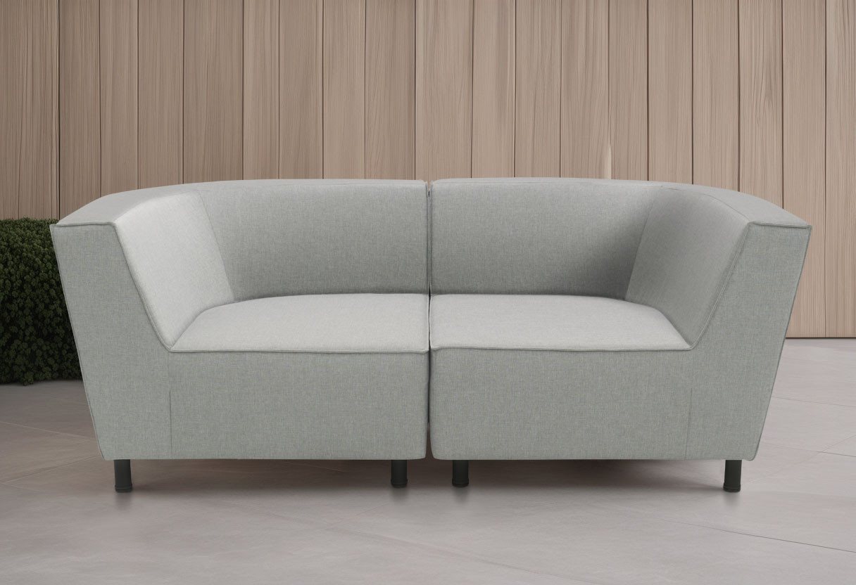 DOMO collection Sofa-Eckelement Sonna, individuell zusammenstellbar, Einzelelemente für Terrasse, Garten und Balkon, speziell für Outdoor von DOMO collection