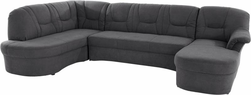 DOMO collection Wohnlandschaft Sarafina, zeitlos und komfortabel, optional mit Federkern, U-Form, wahlweise mit Bettfunktion von DOMO collection