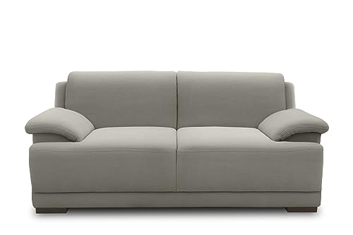 DOMO. collection Sofa Telos, 2-Sitzer Boxspringsofa mit Boxspringfederung, zeitlose 2er Couch mit breiten Armlehnen, Polstergarnitur 186 x 96 x 80 cm (BxTxH), grau DOMO. collection Sofa Telos, 2-Sitzer Boxspringsofa mit Boxspringfederung, zeitlose 2er Couch mit breiten Armlehnen, Polstergarnitur 186 x 96 x 80 cm (BxTxH), grau von DOMO. collection