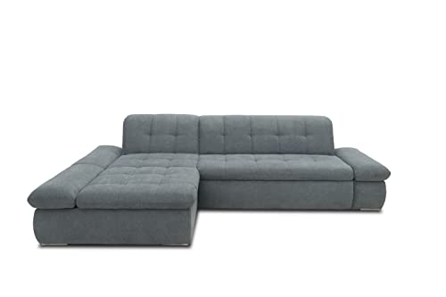 DOMO. collection Ecksofa Moric, Sofa mit Schlaffunktion & Armlehnfunktion in L-Form Couch, Eckcouch mit Bett-Funktion, Schlafsofa 300 x 172 x 80 cm (BxTxH), grau DOMO. collection Ecksofa Moric, Sofa mit Schlaffunktion & Armlehnfunktion in L-Form Couch, Eckcouch mit Bett-Funktion, Schlafsofa 300 x 172 x 80 cm (BxTxH), grau von DOMO. collection