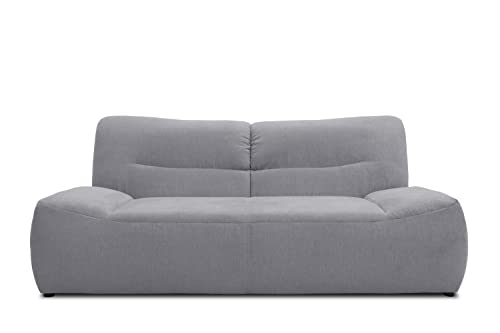 DOMO. collection Sofa Boho, 2-Sitzer Couch im Boho-Style, 2er Sofa, Bigsofa Garnitur Polstersofa, 200 x 109 x 81 cm (BxTxH), dunkelgrau DOMO. collection Sofa Boho, 2-Sitzer Couch im Boho-Style, 2er Sofa, Bigsofa Garnitur Polstersofa, 200 x 109 x 81 cm (BxTxH), dunkelgrau von DOMO. collection