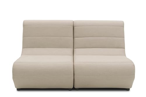 DOMO. collection Outdoor Sofa Borkum, 2-Sitzer aus 2 x Sessel-Element wetterfest, 2er Gartensofa, Gartenliege, Gartenmöbel, Gartencouch, 146 x 102 x 80 cm (BxTxH), taupe DOMO. collection Outdoor Sofa Borkum, 2-Sitzer aus 2 x Sessel-Element wetterfest, 2er Gartensofa, Gartenliege, Gartenmöbel, Gartencouch, 146 x 102 x 80 cm (BxTxH), taupe von DOMO. collection