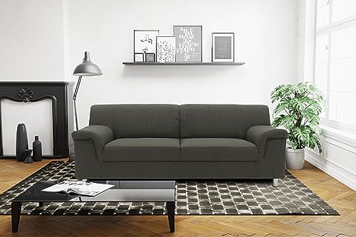 Domo. Collection Jamie Sofa 2er Couch, Garnitur 2 Sitzer, schlamm, 190 x 80 x 72 cm von DOMO. collection