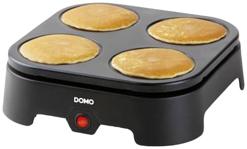 DOMO DO1094P Pancake-Maker Antihaftbeschichtung Schwarz von DOMO