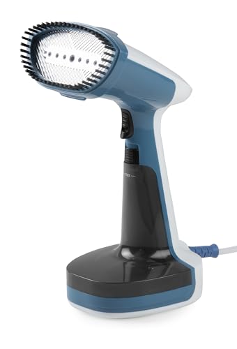 DOMO DO1154S - Dampfglätter für Kleidung - 1650 W - 220ml Wassertank - Konstante Dampfleistung - Blau von DOMO