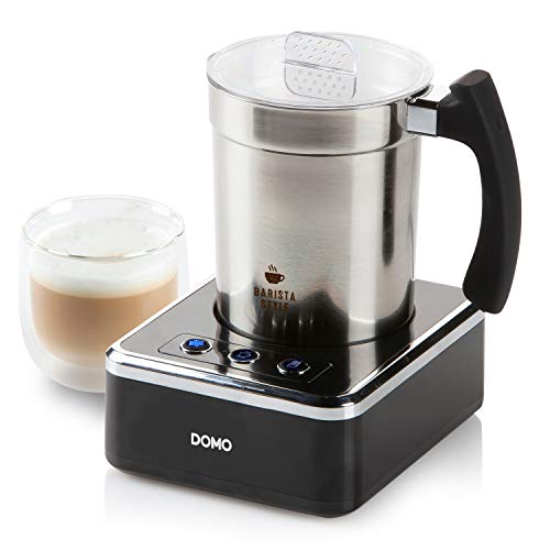 DOMO DO717MF Milchaufschäumer elektrisch - 3 fonctions - 2 accessoires inclus - 650 W - Edelstahl von DOMO