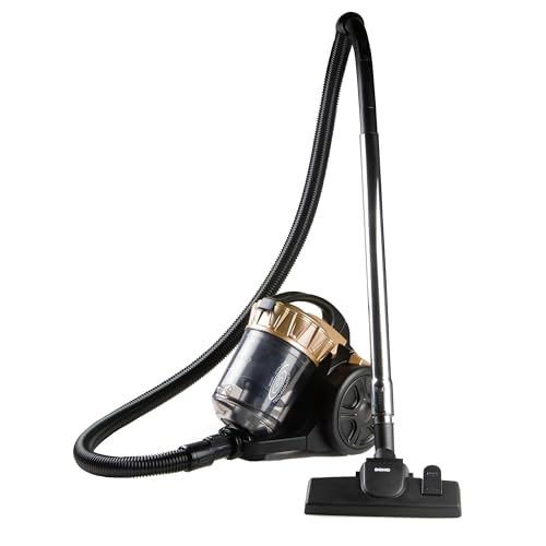DOMO DO7297S - Beutelloser Staubsauger - Multizyklon - 2,5 L - 700 W - Gold/schwarz von DOMO