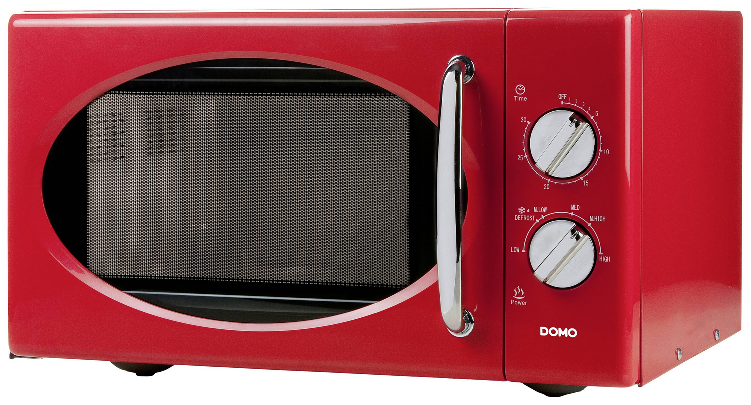 Domo Do2925 Mikrowelle Rot 900 W Timerfunktion 6 Leistungsstufen Defektware D-Ware von DOMO