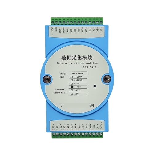 12-channel analog 4-20mA acquisition input to RS485 isolation between channels DAM5412(4-20mA) von DOMOJT