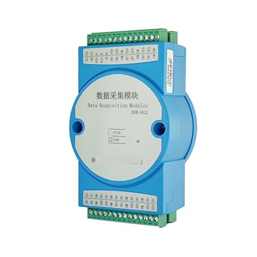 16-channel PT100 temperature acquisition analog to RS485 MODBUS RTU thermal resistance acquisition DAM4422(PT100) von DOMOJT
