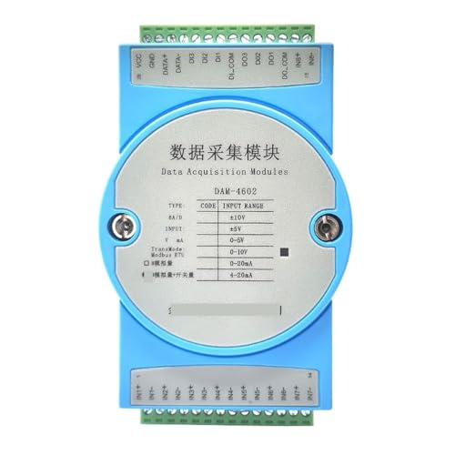 4-20mA to RS485 voltage and current 4-channel 8-channel analog acquisition module 0-10V4-20mA isolation DAM4602(8-channel+3-input 3-output) von DOMOJT