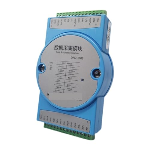 8 analog acquisition input 8-channel module channel isolation Modbus 4-20mA to RS485 DAM-5602(8 channels+3 digital inputs) von DOMOJT
