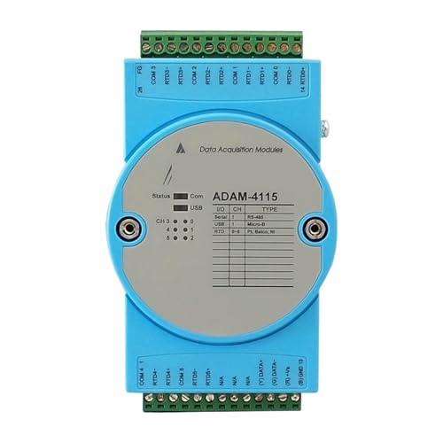 ADAM-4115 6-channel thermal resistor input module with wide temperature and voltage input von DOMOJT