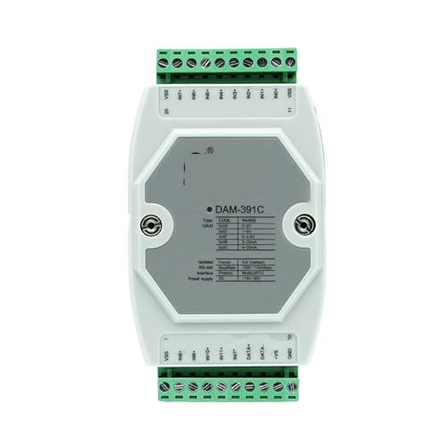 DAM391C 12-channel analog to RS485 Modbus RTU voltage and current acquisition module 4-20 von DOMOJT