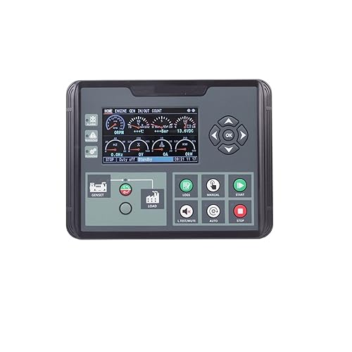 DC60D DC62D DC62DR Generator Controller Panel LCD Display Generator Motor Control Modul for Genset Parameter Monitor (Color : DC62D) von DOMOJT