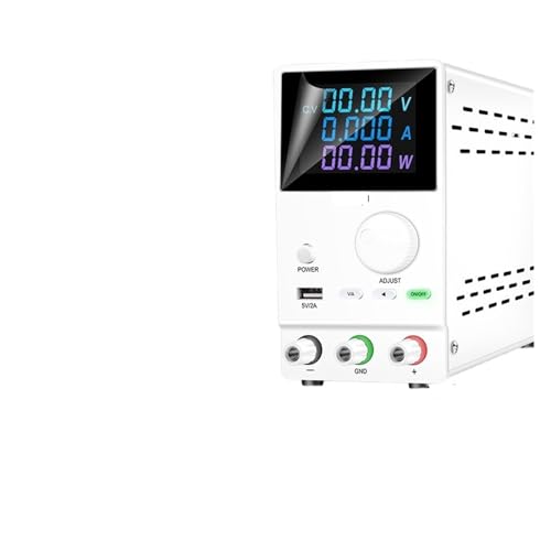 DOMOJT DC-geregeltes Netzteil, schaltendes AC/DC-Netzteil SPPS-A305D, Codeeinstellung 30V5A(Size:SPPS-A305D White110V) von DOMOJT