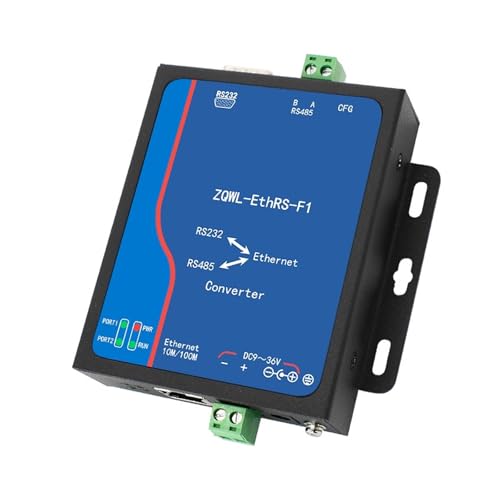DOMOJT Serial Server/Ethernet to Serial to Network to Serial/Modbus TCP to RTU(Poweradapterrequired) von DOMOJT