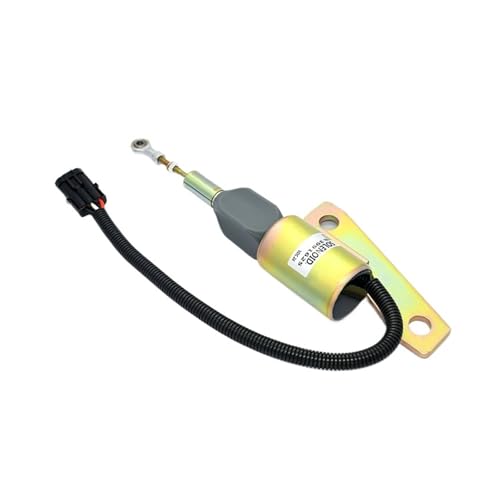 DOMOJT Solenoide Das Generator-Flameout-Magnetventil 3991625 ist for den Bagger R225-7 Flameout-Schalter 24V geeignet(24V) von DOMOJT
