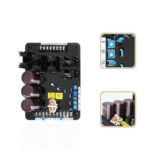 DOMOJT Spannungsregler-Controller AVC63-12B1 Automatischer Spannungsregler Generatorzubehör Spannungsreglerplatine DOMOJT Spannungsregler-Controller AVC63-12B1 Automatischer Spannungsregler Generatorzubehör Spannungsreglerplatine von DOMOJT