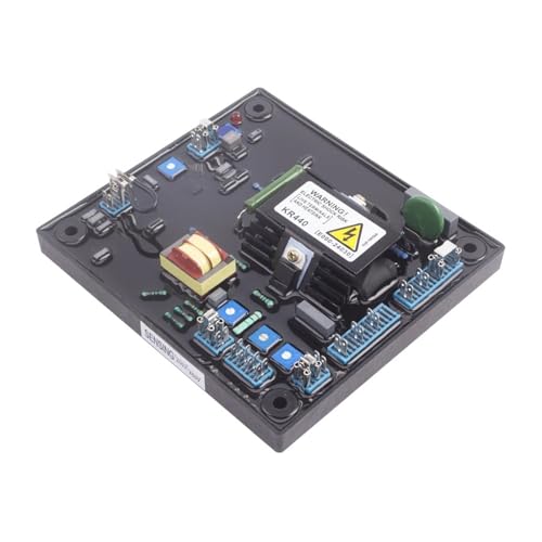 DOMOJT Spannungsregler-Controller KR440 AVR Generatorregler automatischer Spannungsstabilisator einzelner dreiphasiger Wechselstrom bürstenloser Wechselstromgenerator DOMOJT Spannungsregler-Controller KR440 AVR Generatorregler automatischer Spannungsstabilisator einzelner dreiphasiger Wechselstrom bürstenloser Wechselstromgenerator von DOMOJT