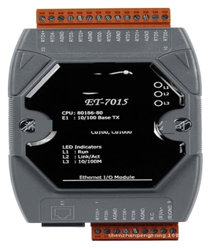 ET-7015 I/O module, 7-channel thermal resistor input module ET-7015 I/O module, 7-channel thermal resistor input module von DOMOJT