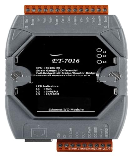 ET-7016 2-channel strain gauge, 1-channel analog output ET-7016 2-channel strain gauge, 1-channel analog output von DOMOJT