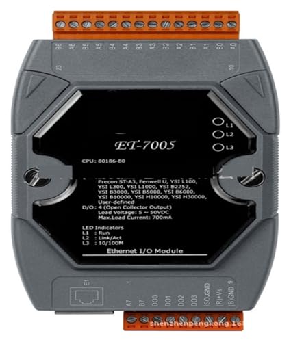 I/O module ET-7005 8-channel thermistor input 4-channel open collector output I/O module ET-7005 8-channel thermistor input 4-channel open collector output von DOMOJT