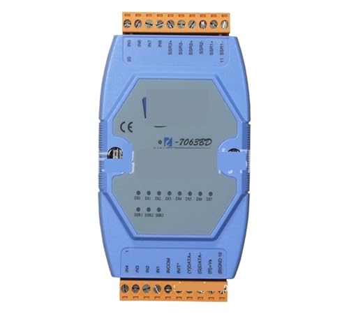 I-7063BD 8-channel isolated digital input, 3-channel Type A DC relay output module I-7063BD 8-channel isolated digital input, 3-channel Type A DC relay output module von DOMOJT