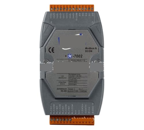 M-7002 4-channel analog input, 5-channel digital input and 4-channel relay output module M-7002 4-channel analog input, 5-channel digital input and 4-channel relay output module von DOMOJT