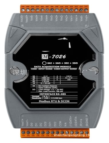M-7026 6-channel analog input, 2-channel analog output M-7026 6-channel analog input, 2-channel analog output von DOMOJT