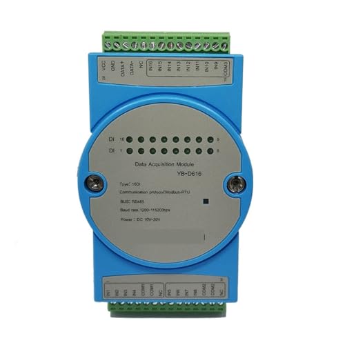 RS485 control DI DO switch quantity acquisition electrode relay 485 switch quantity input and output module YB-D608A, YB-D607, YB-D616(YB-D616) von DOMOJT