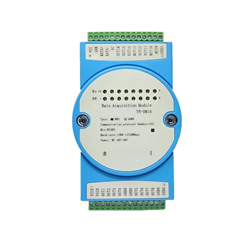 RS485 control to 8/16-channel DO switch collector output module YB-D816(8-channel) von DOMOJT