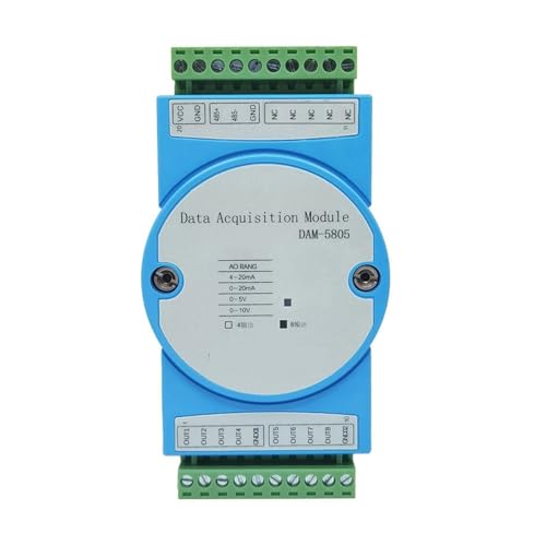 RS485 to analog 4-20mA 0-10V isolated output MODBUS RTU converter DAM-5805(8-channel) von DOMOJT