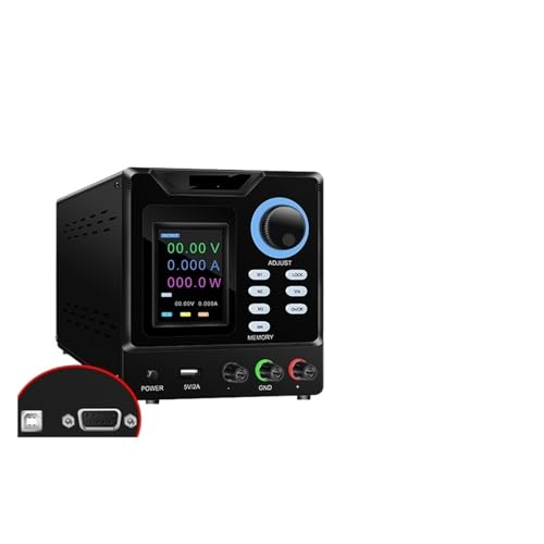 SPPS-D3010-232 Farb-LCD-Bildschirm 232-Kommunikationsschnittstelle, automatisierte DC-geregelte Stromversorgungswartung(Size:SPPS-D3010-232(Black220V)) von DOMOJT