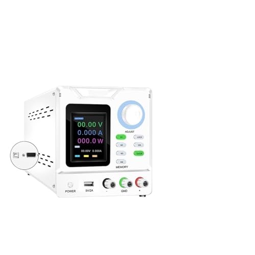 SPPS-D3010-232 Farb-LCD-Bildschirm 232-Kommunikationsschnittstelle, automatisierte DC-geregelte Stromversorgungswartung(Size:SPPS-D3010-232(White220V)) von DOMOJT