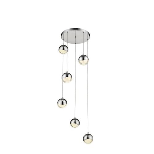 DOMOLETTI PENDELLEUCHTE BUBBLE A1853-6L 6X9W LED von DOMOLETTI