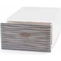 Domoliving - Mehrzweckschublade 28x40x15 h qbox wave grey Domopak von DOMOLIVING